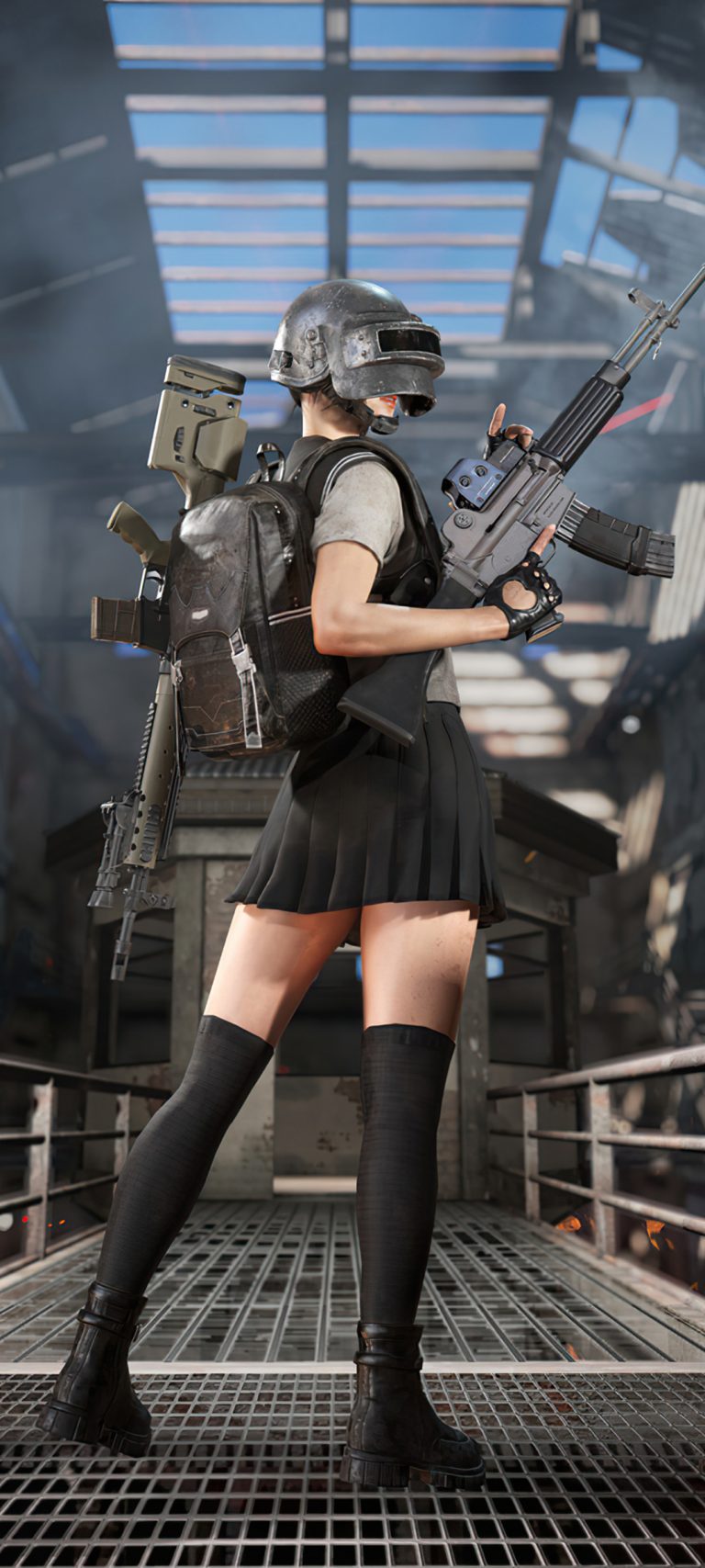 pubg 绝地求生 吃鸡游戏美女手机壁纸